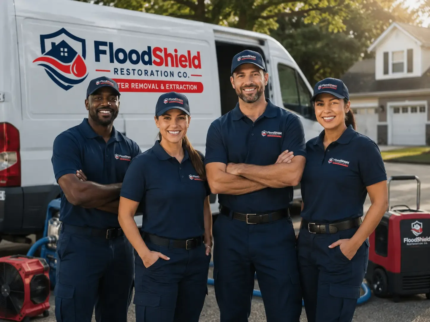 Flood Damage Restoration company in Vale, SD